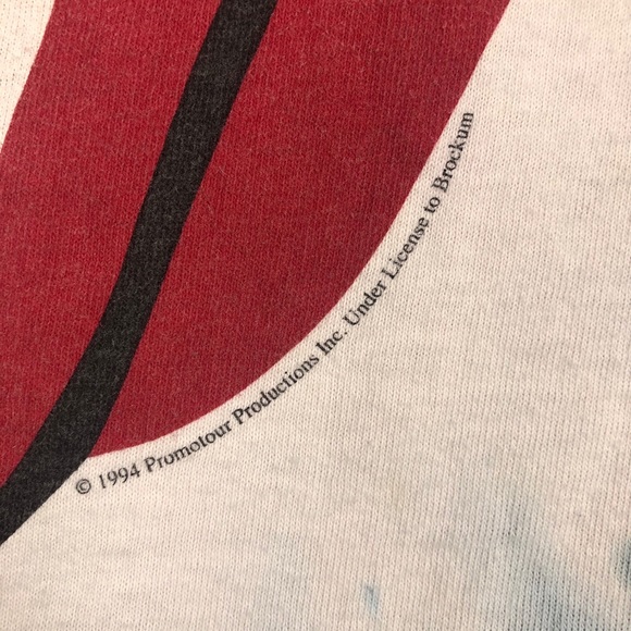 Vintage 1994 The Rolling Stones Tie Dye Men Shirt - Picture 6 of 10